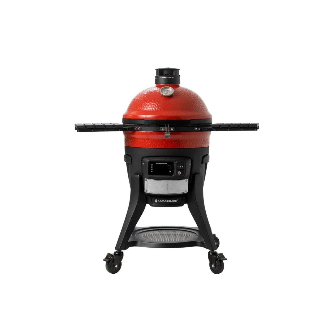 BBQ au charbon Konnected Joe avec trépied - Rouge