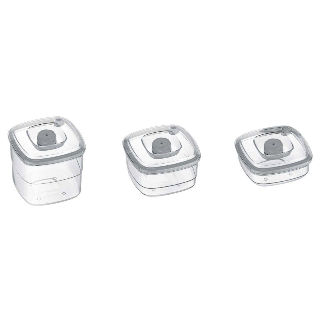 Ensemble de contenants pour machine sous vide domestique (3)