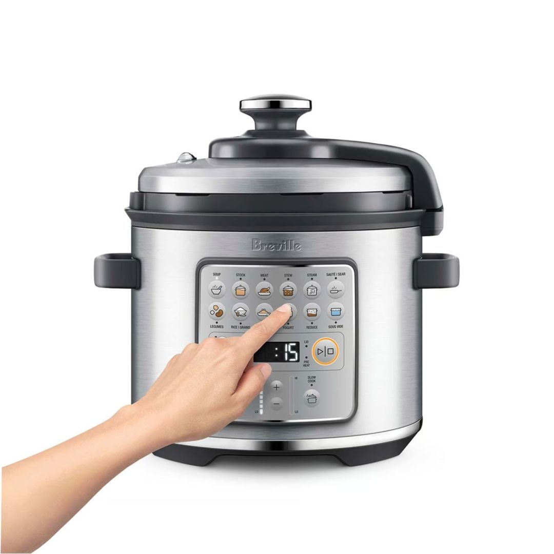 The Fast Slow Go stainless steel multicooker  