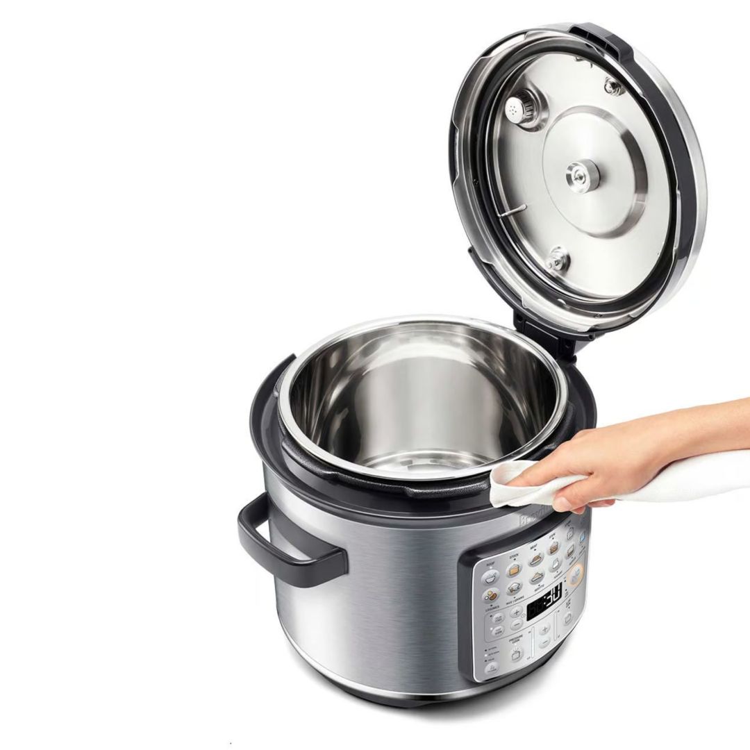 The Fast Slow Go stainless steel multicooker  
