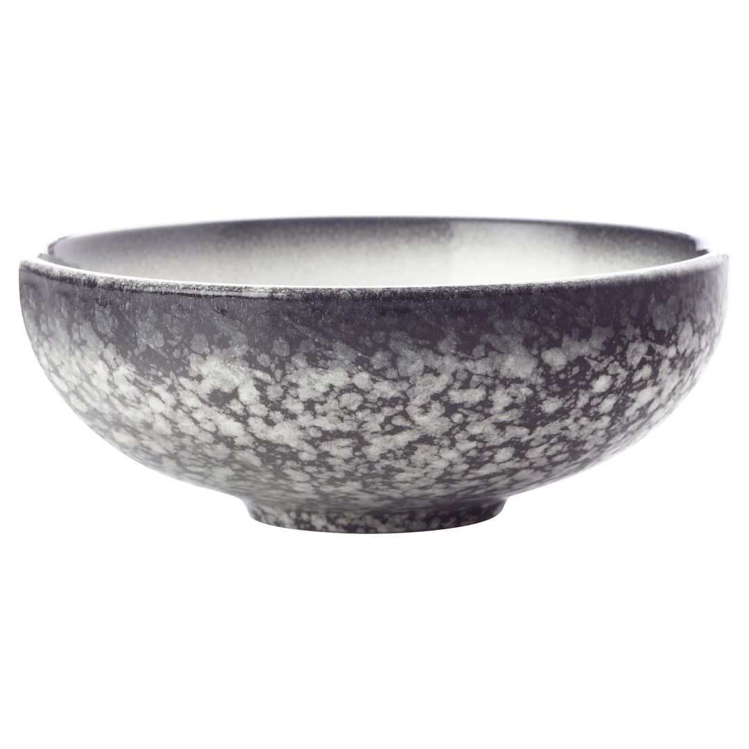 Bol rond coupe 15 cm - Caviar granite