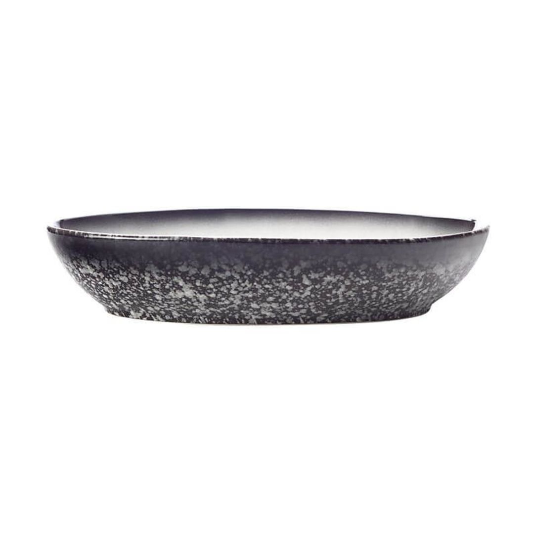 Bol ovale 20 cm - Caviar granite