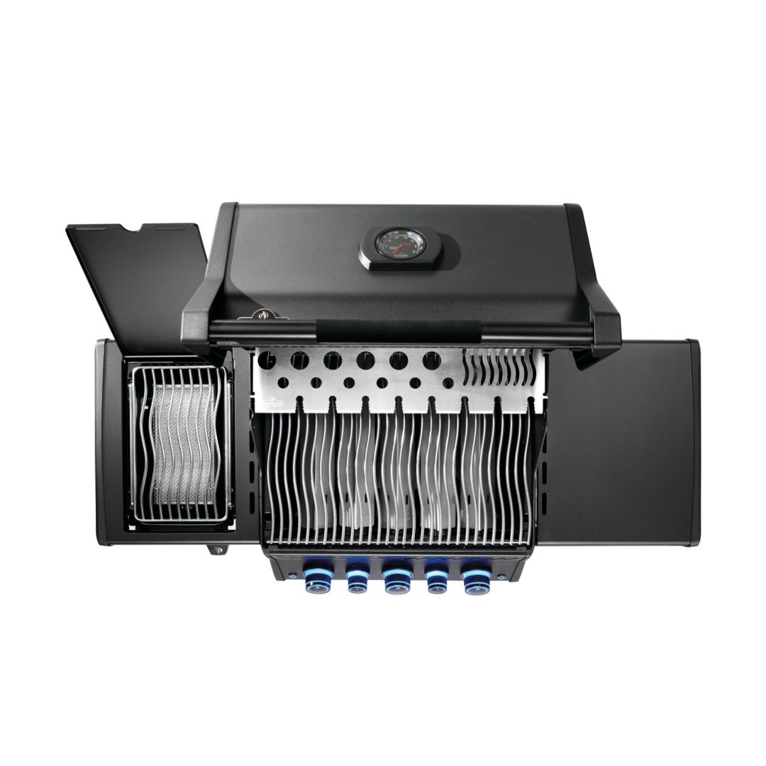BBQ au gaz naturel Phantom Rogue PRO-S 425 RSIB avec brûleurs latéral et arrière infrarouges – Noir mat