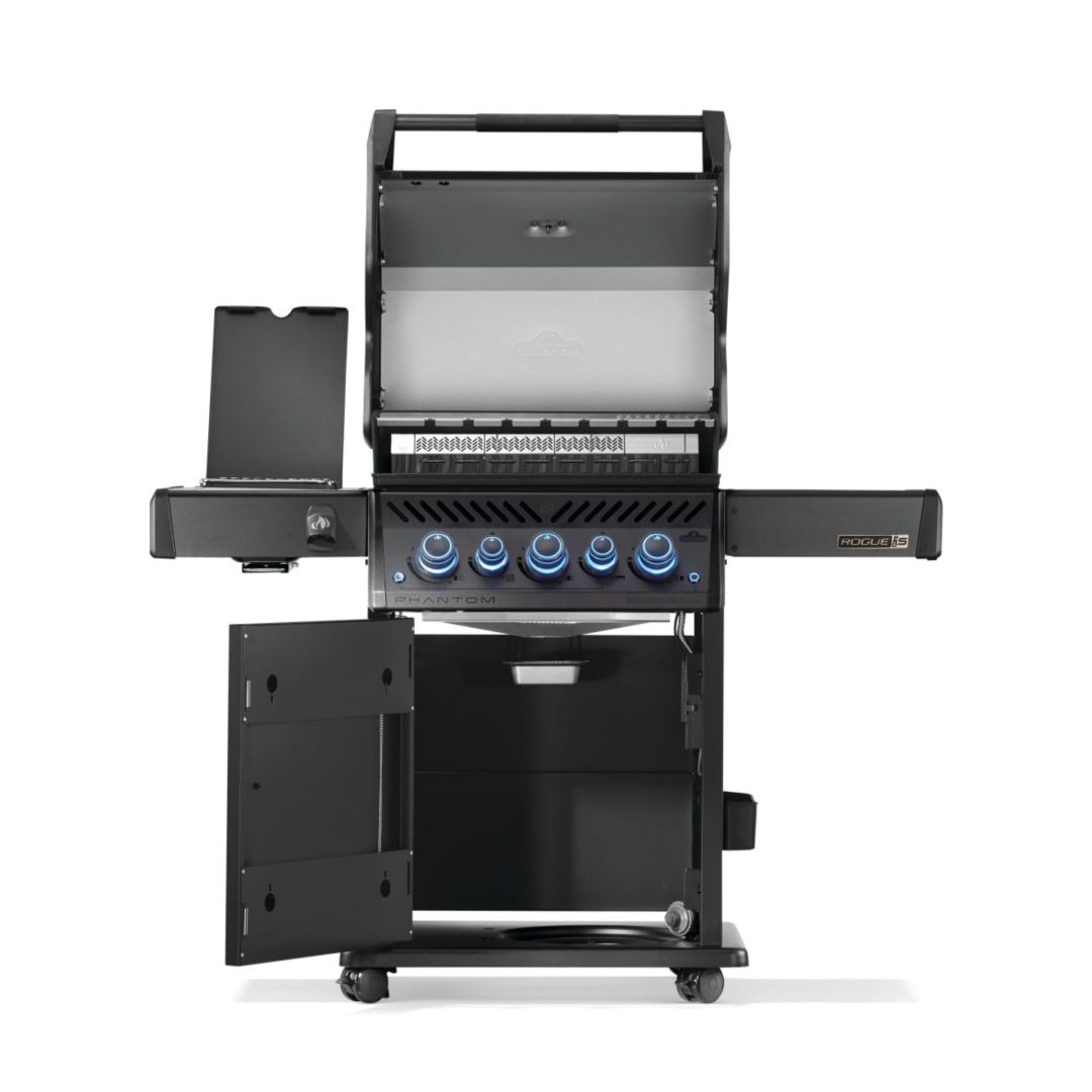 BBQ au gaz naturel Phantom Rogue PRO-S 425 RSIB avec brûleurs latéral et arrière infrarouges – Noir mat