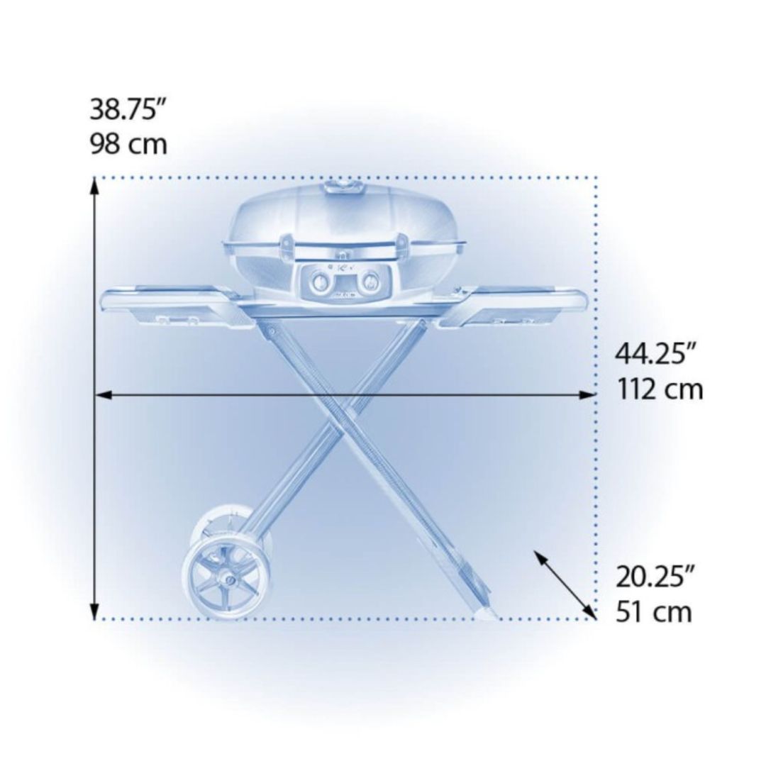 Portable BBQ grill TRAVELQ™ 285X red - Napoleon