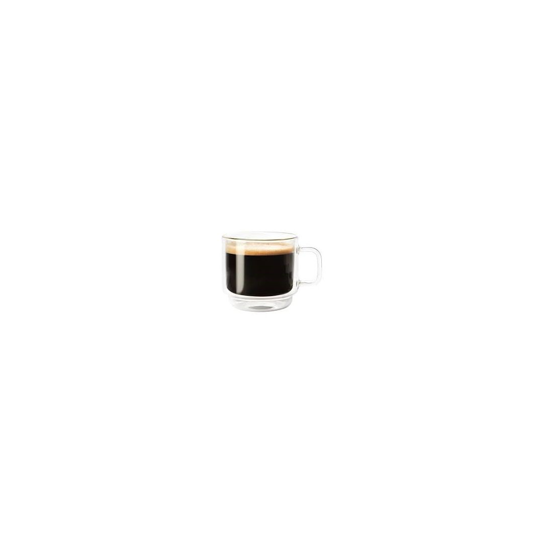 Ensemble de deux tasses à americano double paroi empilable 11,8 oz