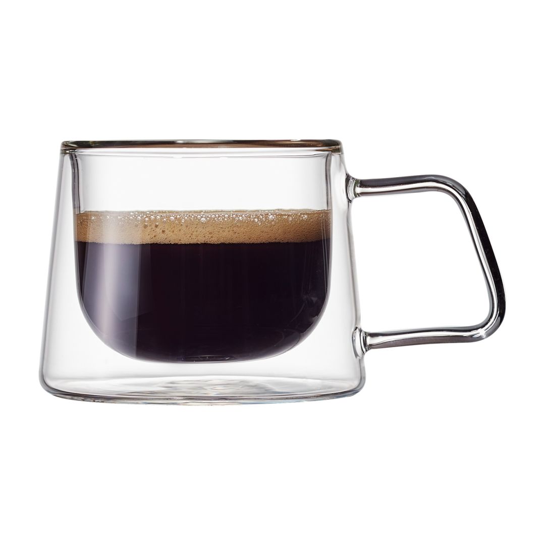 Ensemble de 2 tasses à espresso double paroi 3,7 oz - Barista Gem
