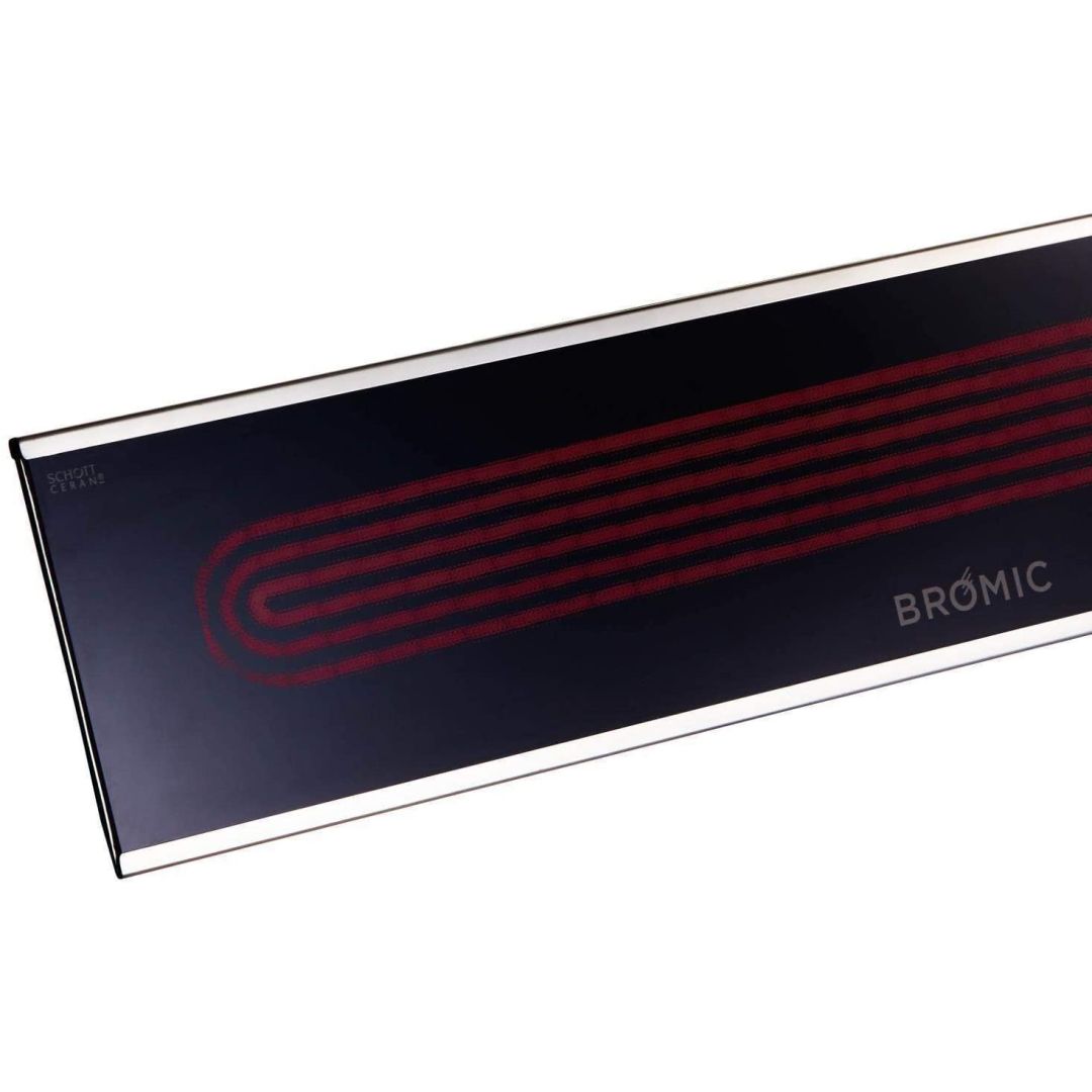Chauffe-terrasse électrique Platinum Smart-Heat - Noir