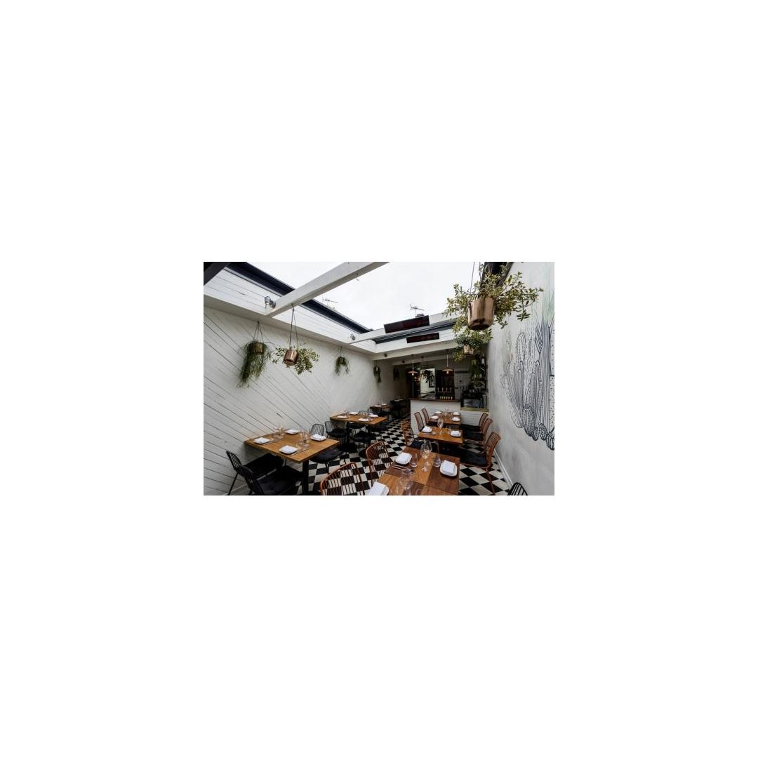 Chauffe-terrasse électrique Platinum Smart-Heat - Noir