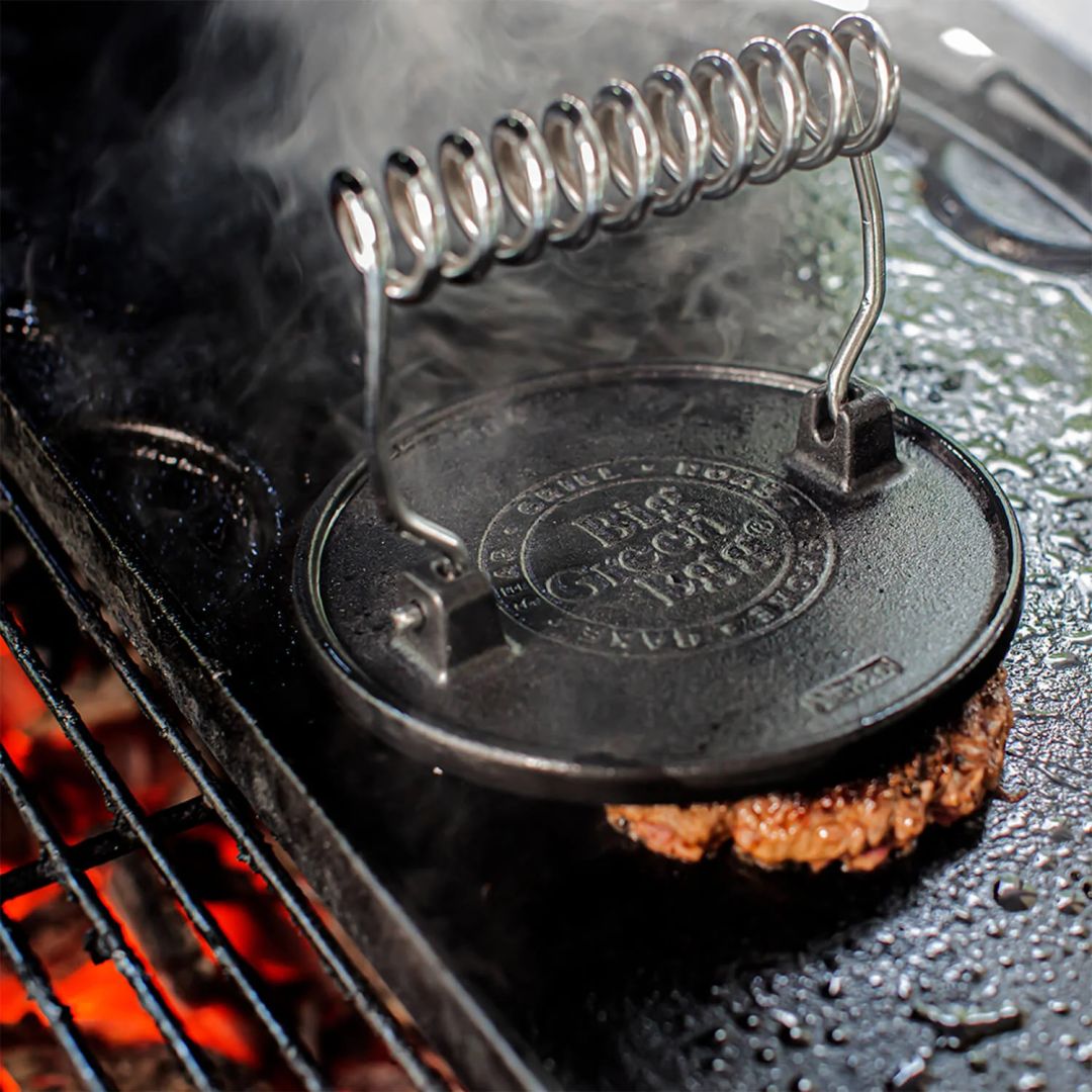 Presse à griller en fonte pour Smash Burger