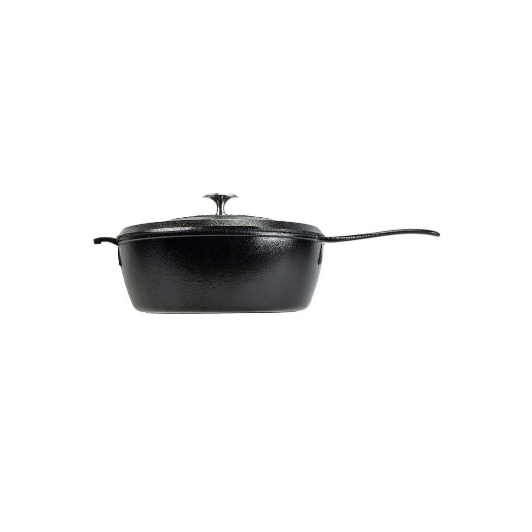 Casserole en fonte avec couvercle Blacklock 3,8 L