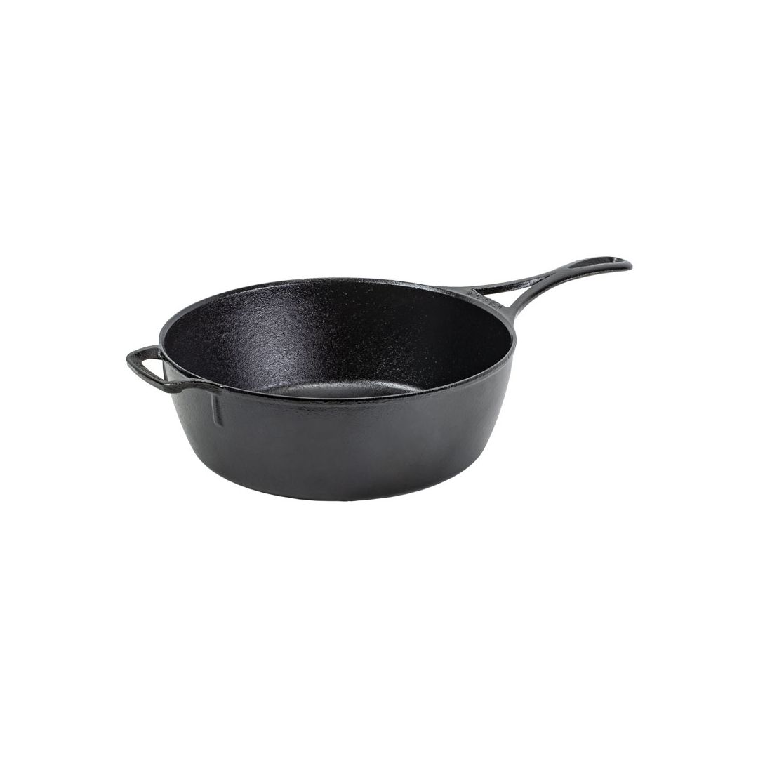 Casserole en fonte avec couvercle Blacklock 3,8 L