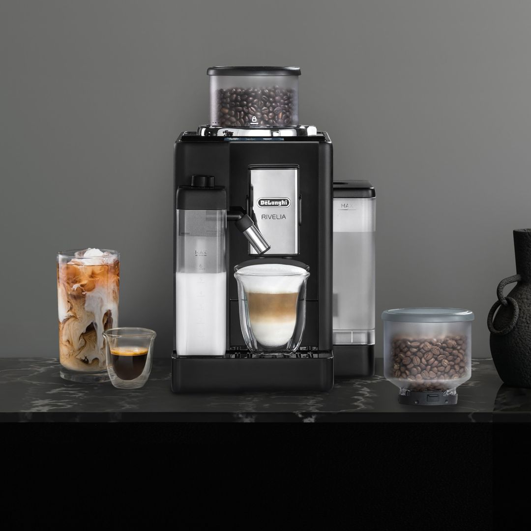 Machine à espresso automatique Rivelia - Noir onyx