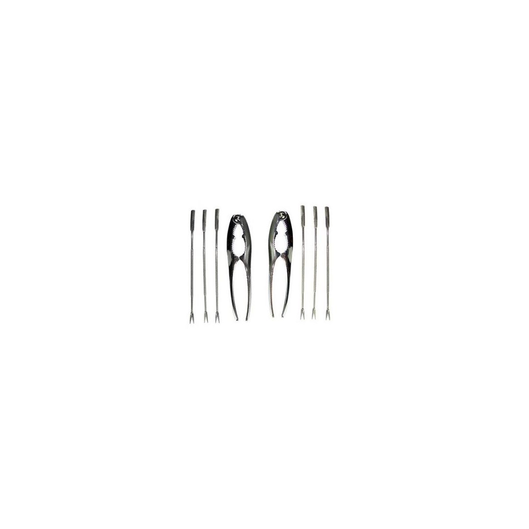 Ensemble de huit outils pour fruits de mer