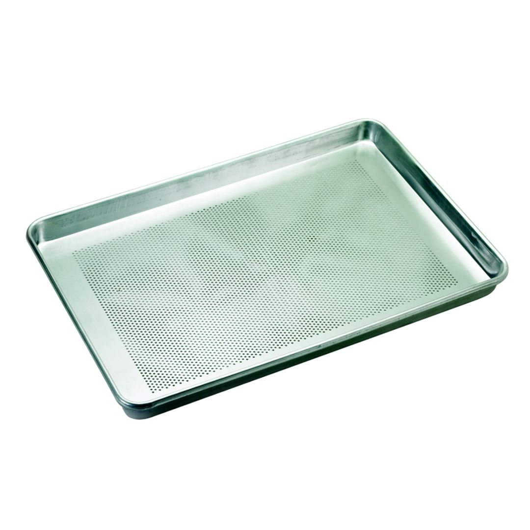 Plaque de cuisson en aluminium perforée 13" x 18"