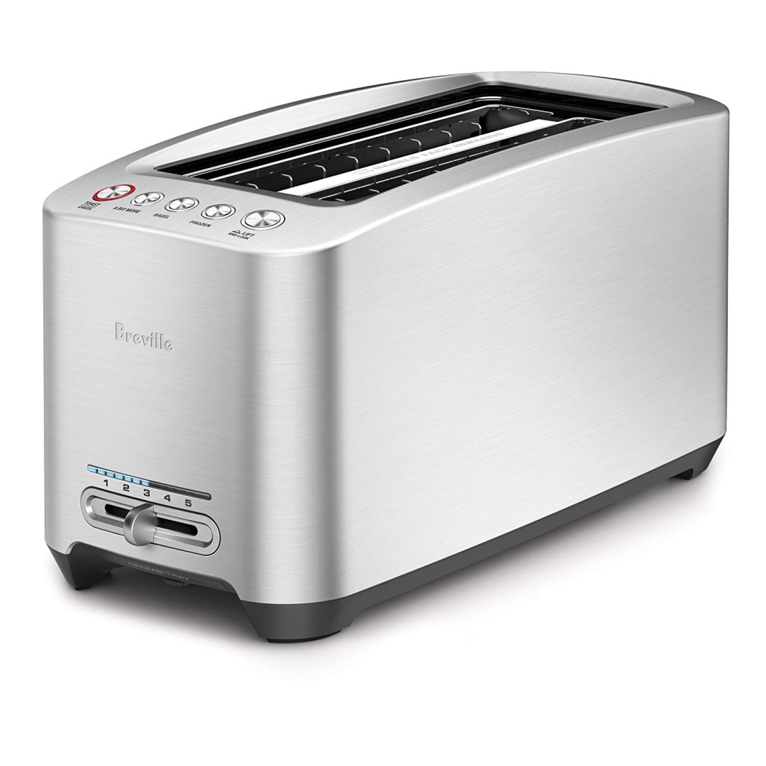 Grille-pain deux longues fentes Smart Toaster - Acier inoxydable