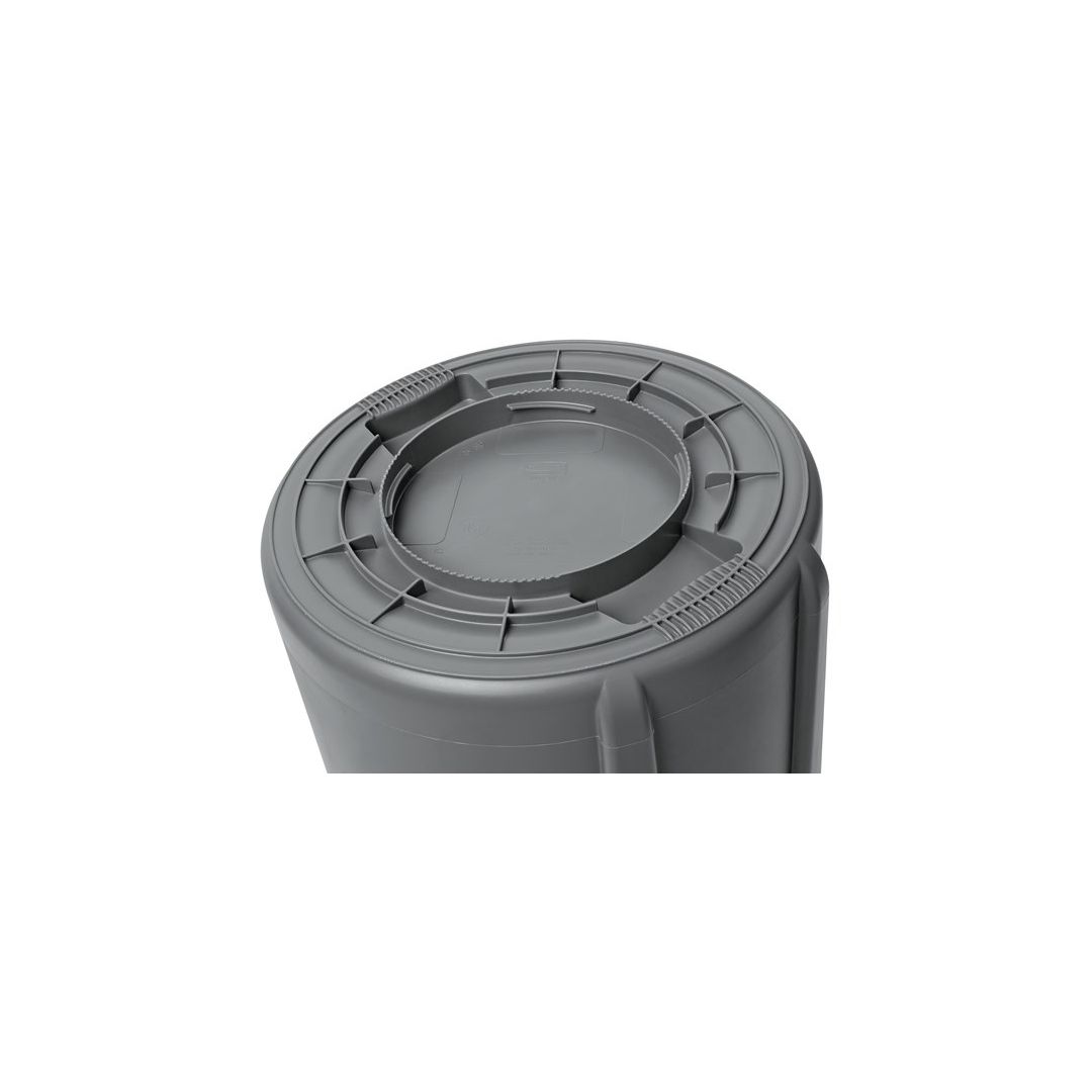 Poubelle Brute 37,9 L - Gris