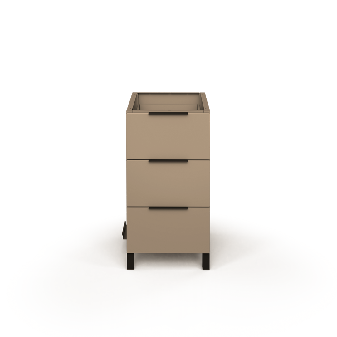 Armoire de rangement à tiroirs - Essence (bois de grève)