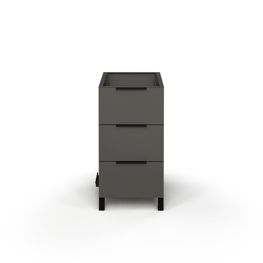 Armoire de rangement à tiroirs - Essence (pierre de rivière)
