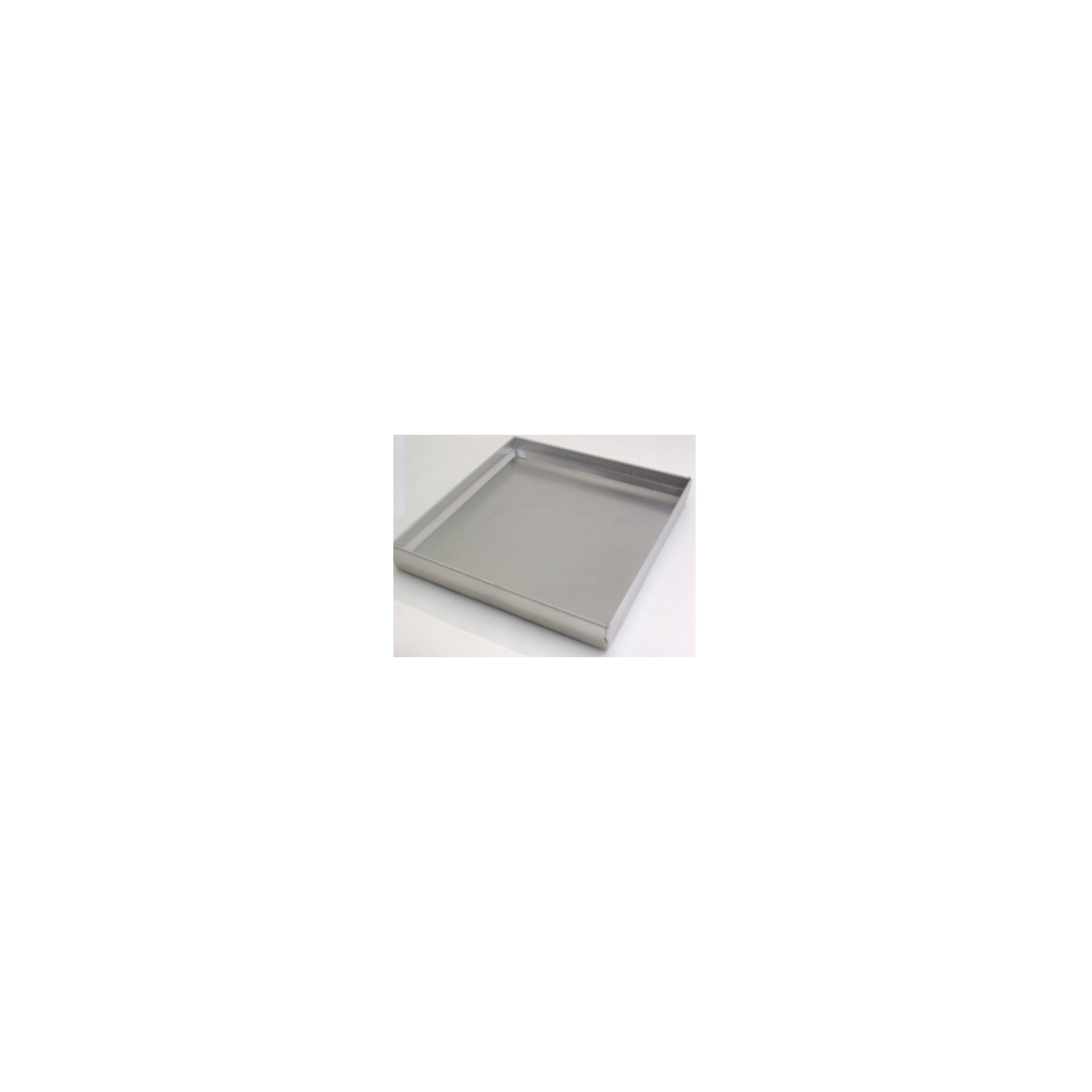 Tôle à pizza carrée en aluminium 15"