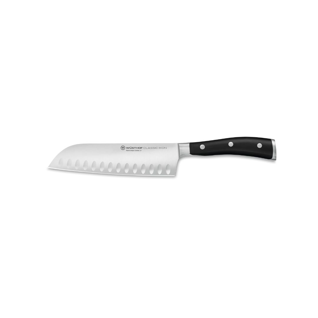 Couteau Santoku Classic Ikon 7'' - Noir