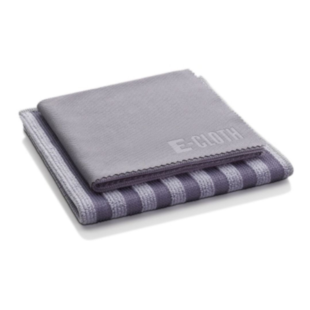 Duo de chiffons pour nettoyer l'acier inoxydable E-Cloth