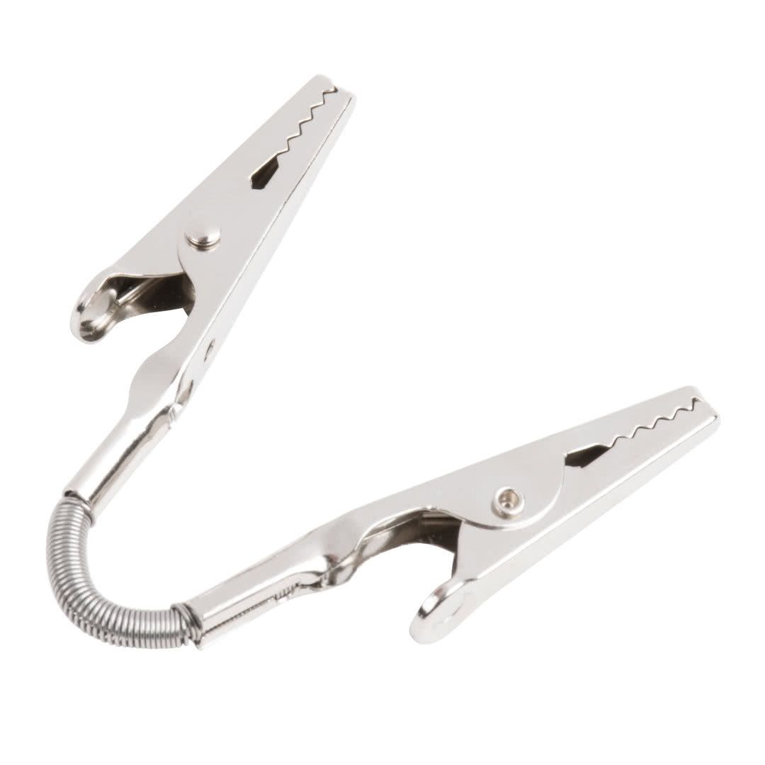 Support à carte à double pince en acier 4,5"