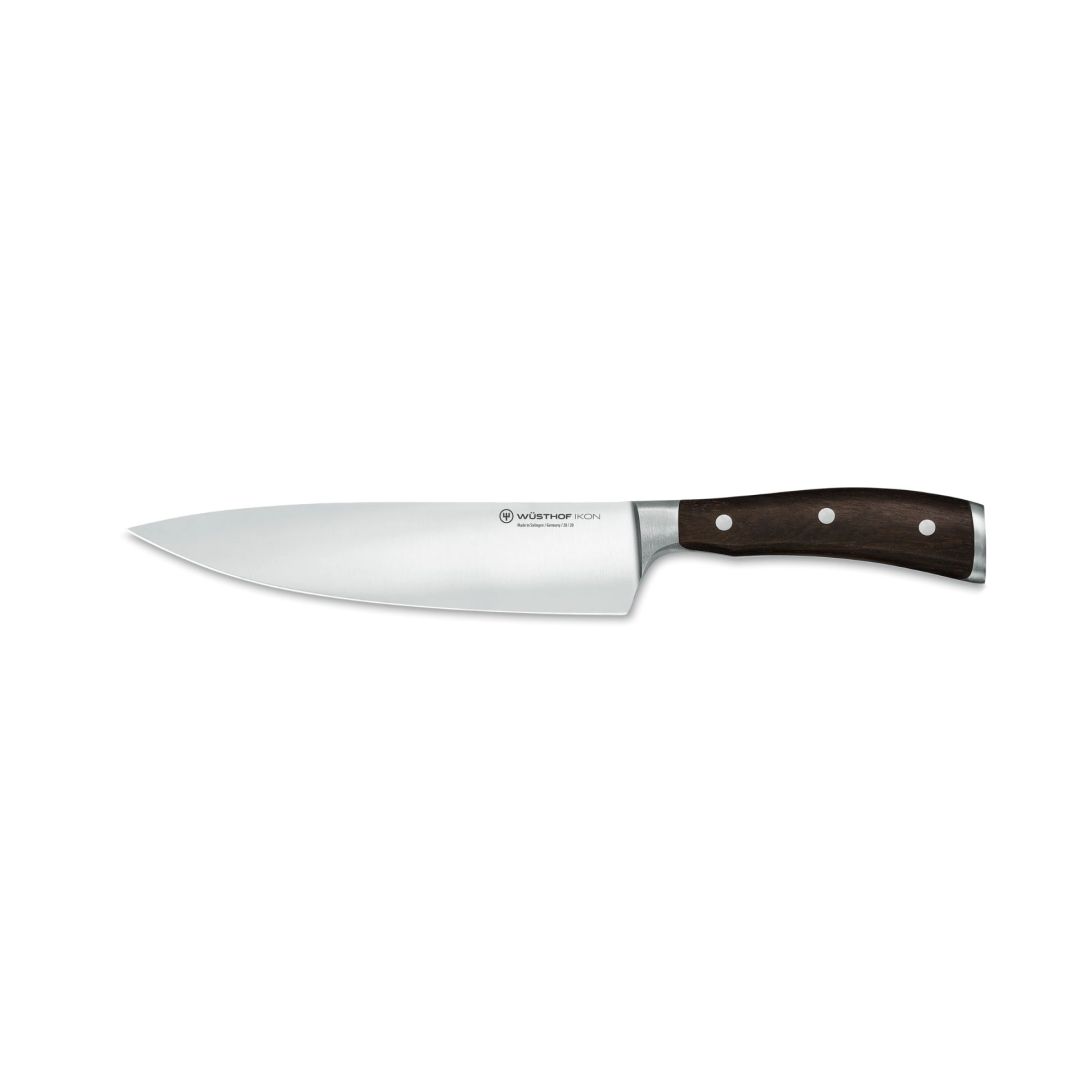 Ikon 8" Chef's Knife - Black  
