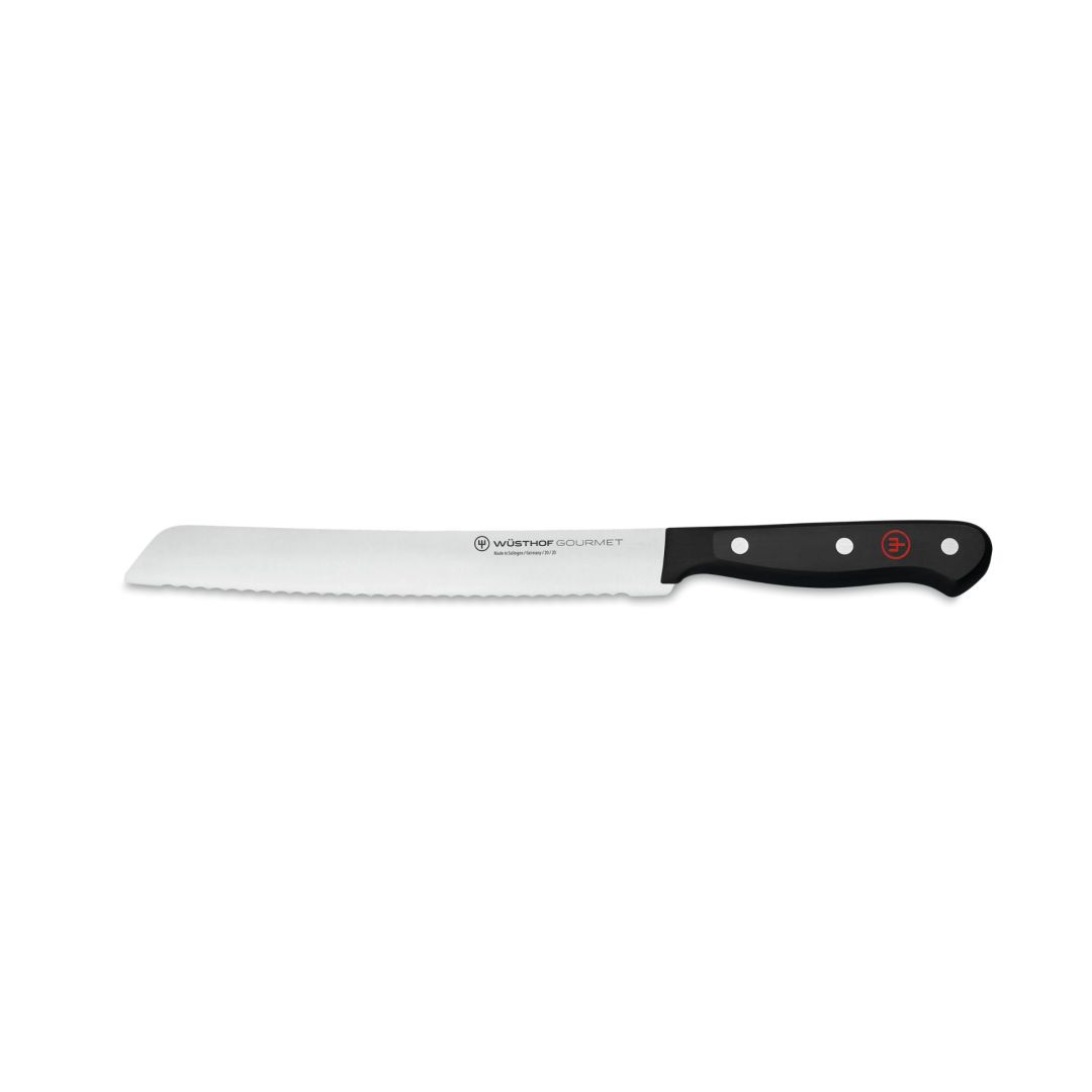 Couteau à pain 8'' Gourmet - Noir  