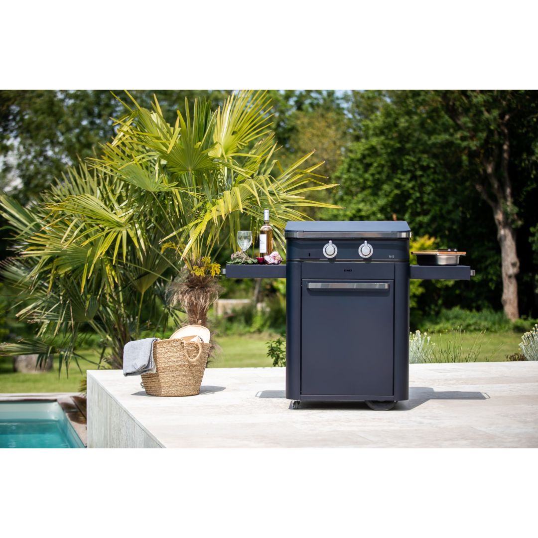 Chariot pour plancha ENOSIGN 65 - Bleu Navy