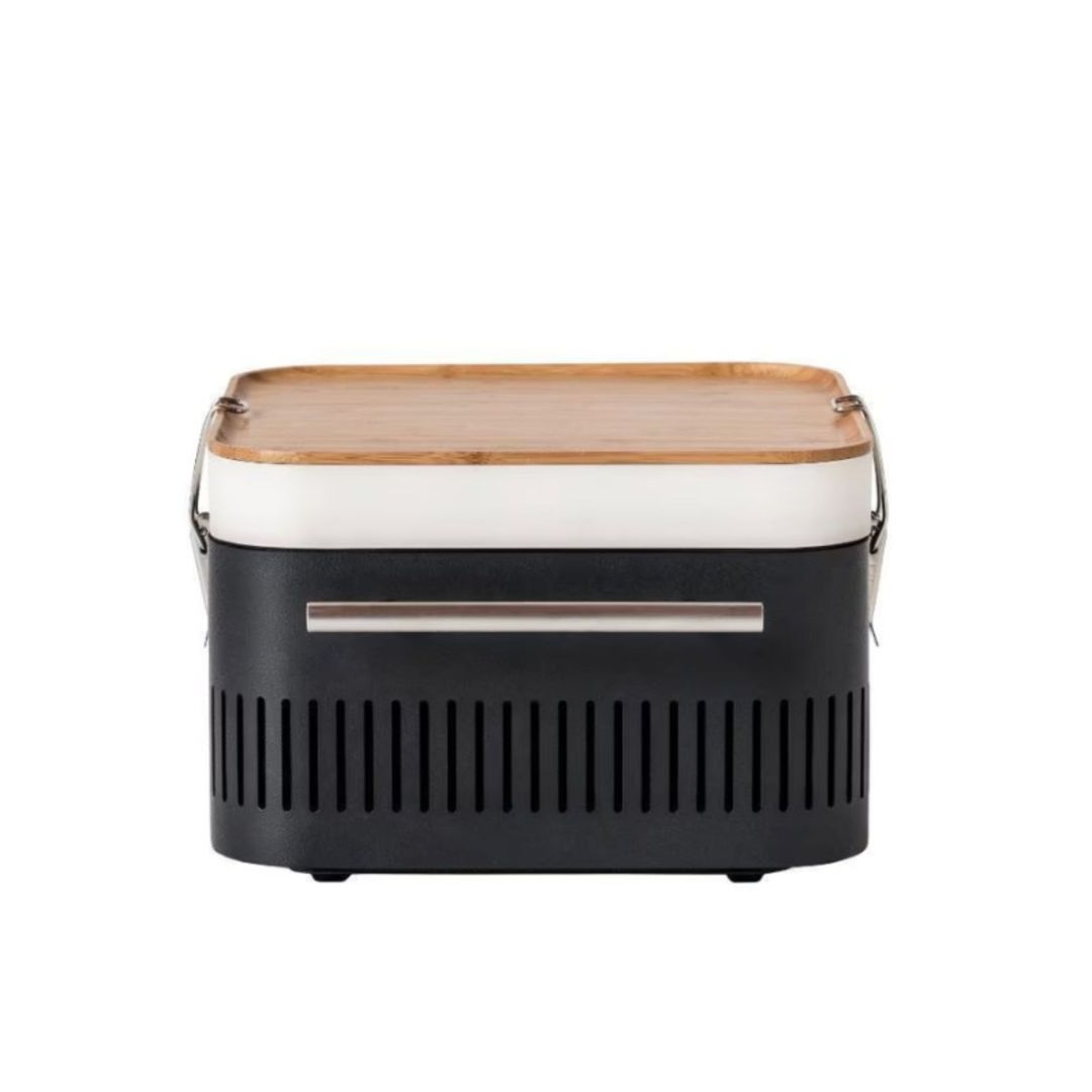 BBQ au charbon cube portatif – Graphite 