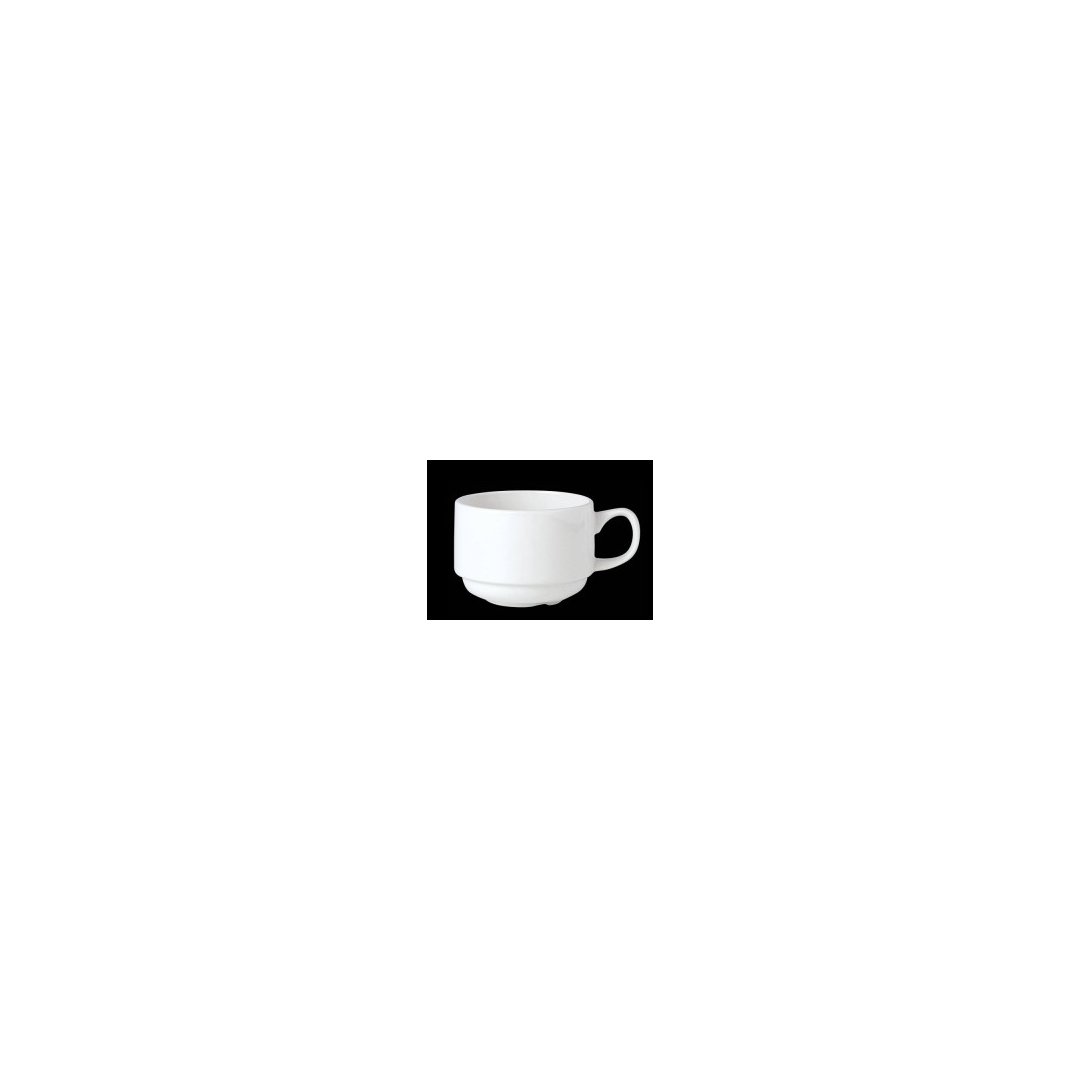 Tasse empilable en porcelaine d'alumine vitrifiée 3,5 oz - Simplicity