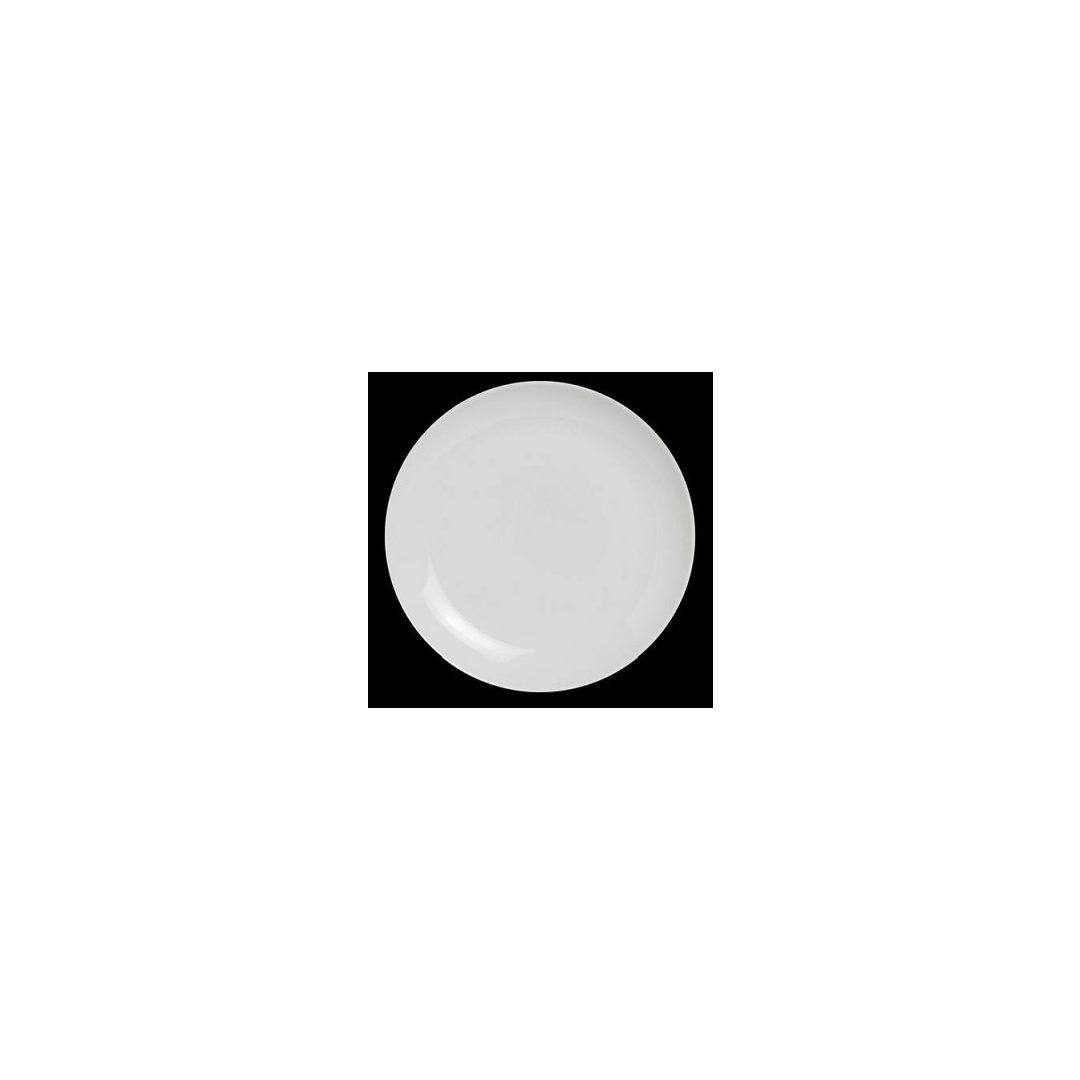 Assiette Coupe Alpha-Ceram 10-5/8"