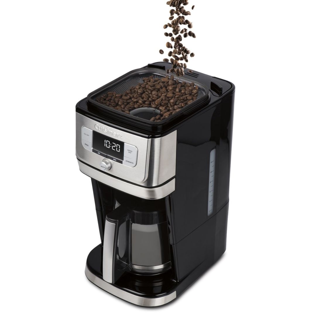 Cafetière programmable 12 tasses Burr Grind & Brew