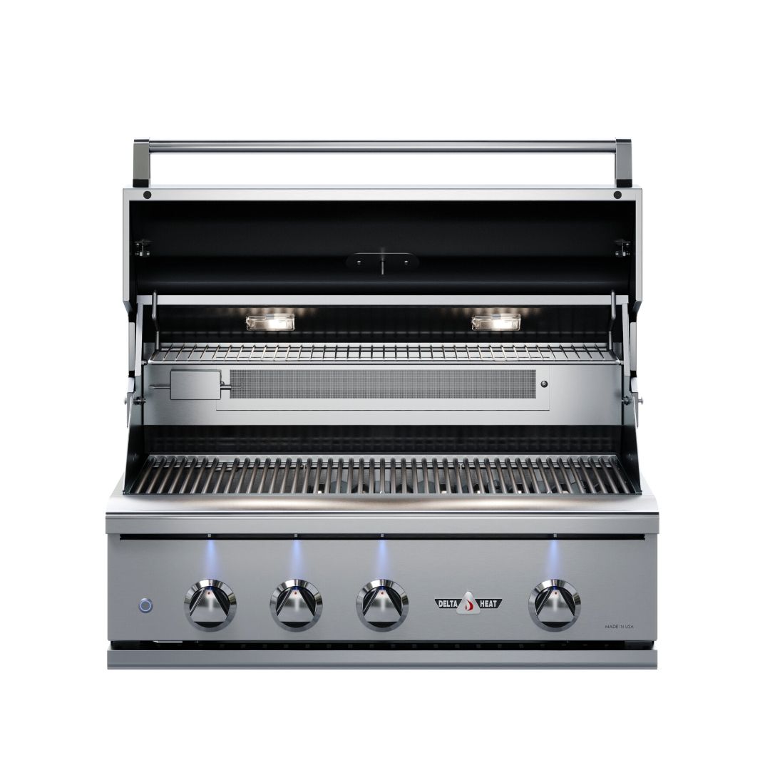 32" Propane Gas Built-in Grill w/ Infrared Rotisserie and Sear Zone