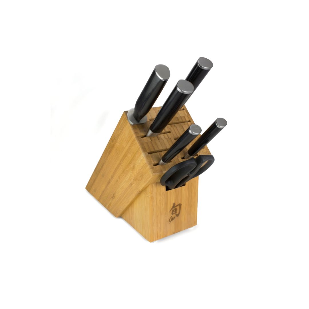 Ensemble couteaux et bloc 7 pièces - Classic