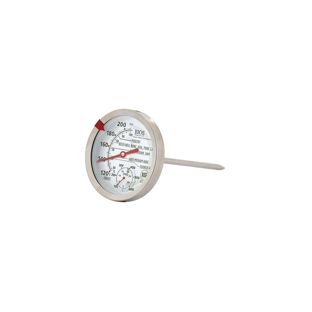 Thermomètre à viande et à volaille à cadran (120°F à 212°F)