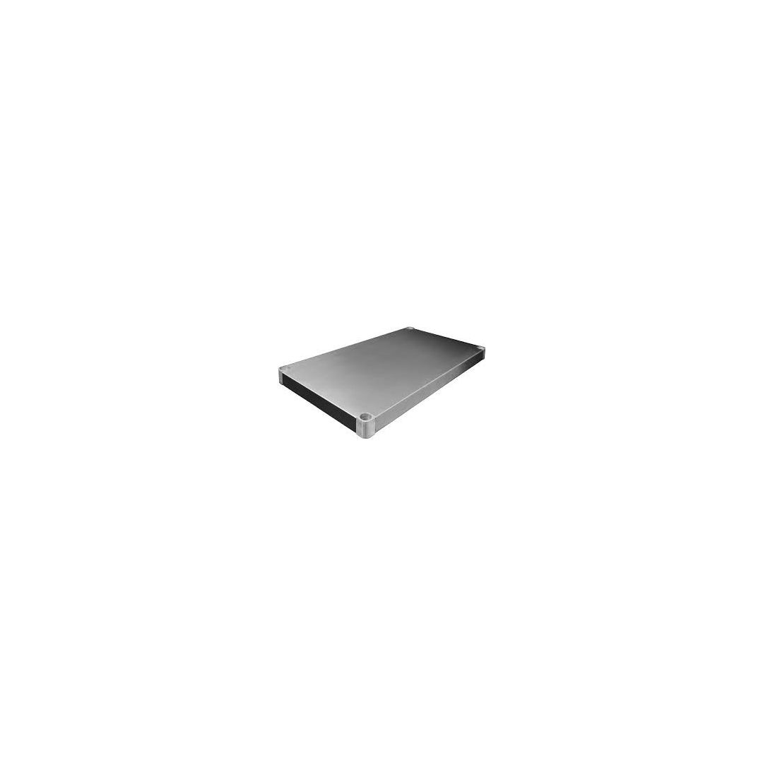Tablette inférieure en acier inoxydable pour table de travail 48" x 24"