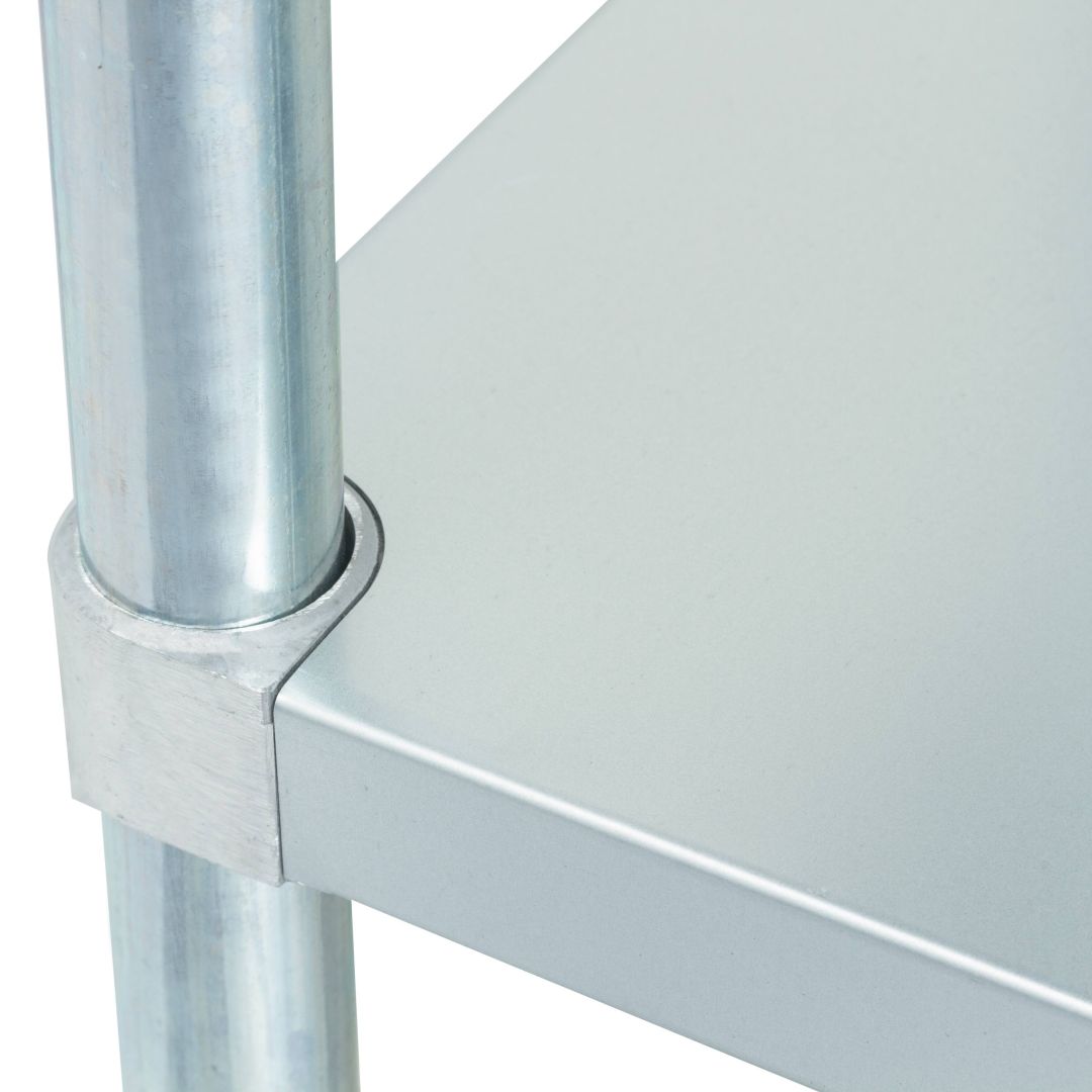 Tablette en acier galvanisé pour table de travail 84" x 30"