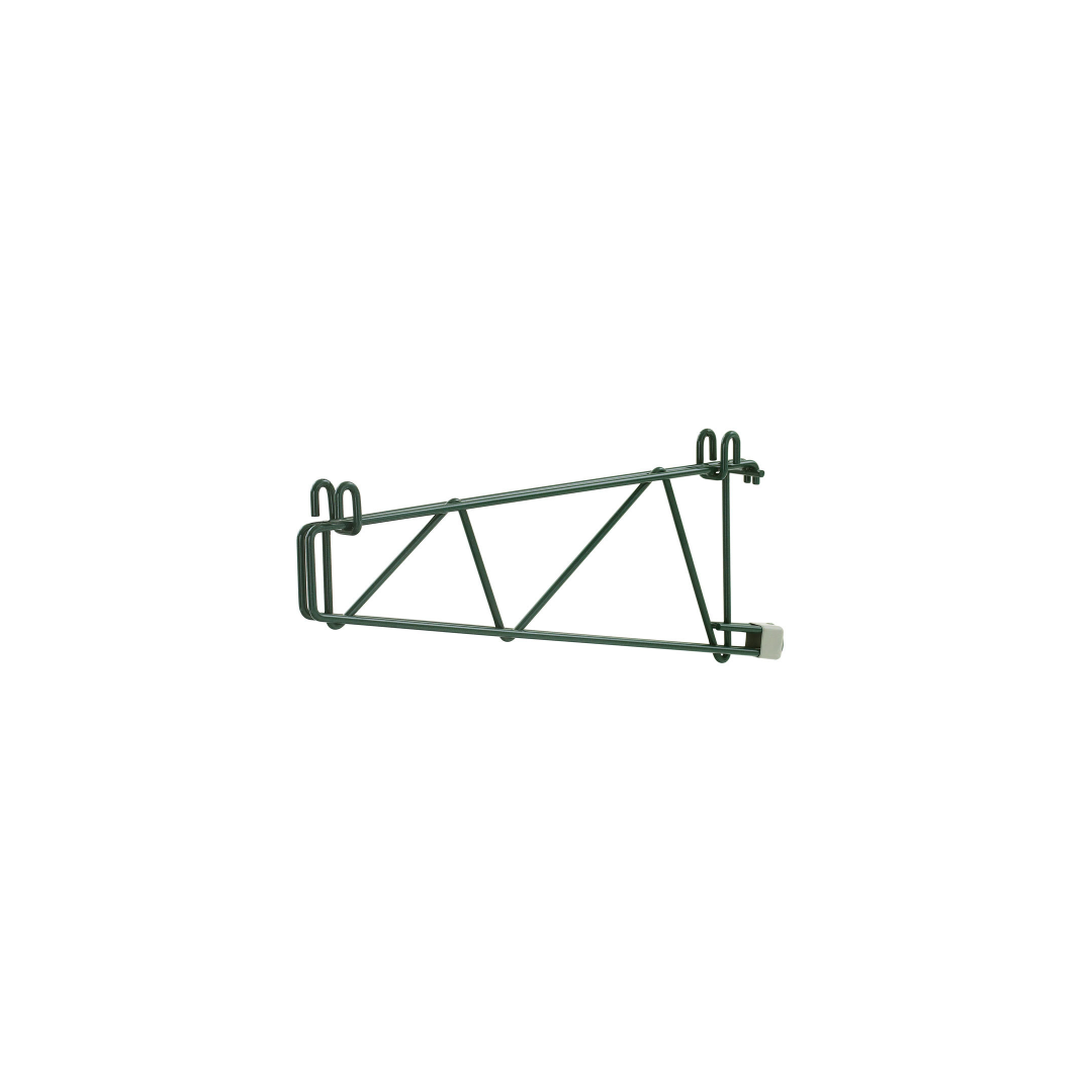 Support mural simple recouvert d'époxy Super Erecta 14"