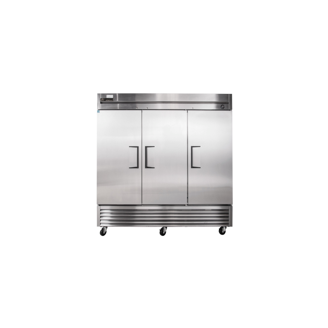 Réfrigérateur 3 portes pleines battantes - 78"