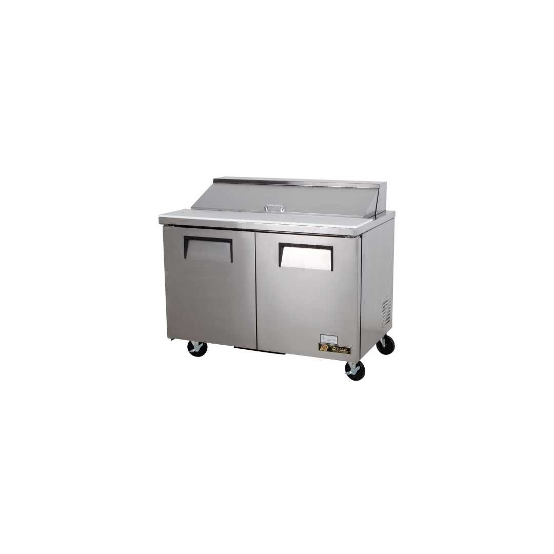 Table de préparation à salade réfrigérée 48" - 12 bacs