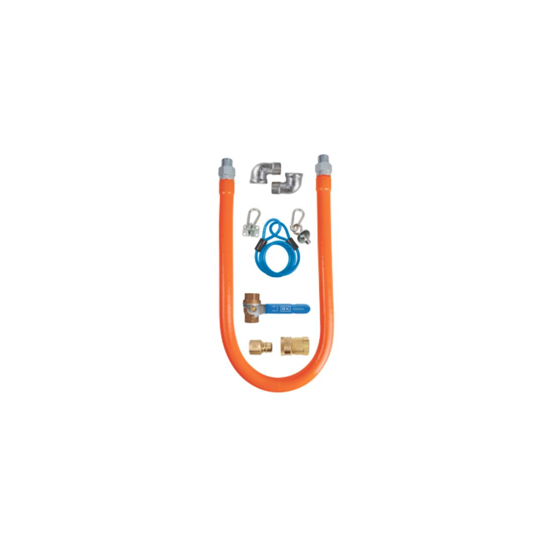 Ensemble de raccordement pour appareil au gaz 48" x 3/4"