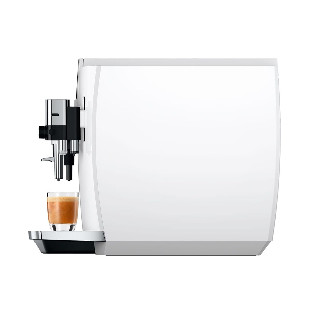 Machine à café automatique E8 - Blanc piano
