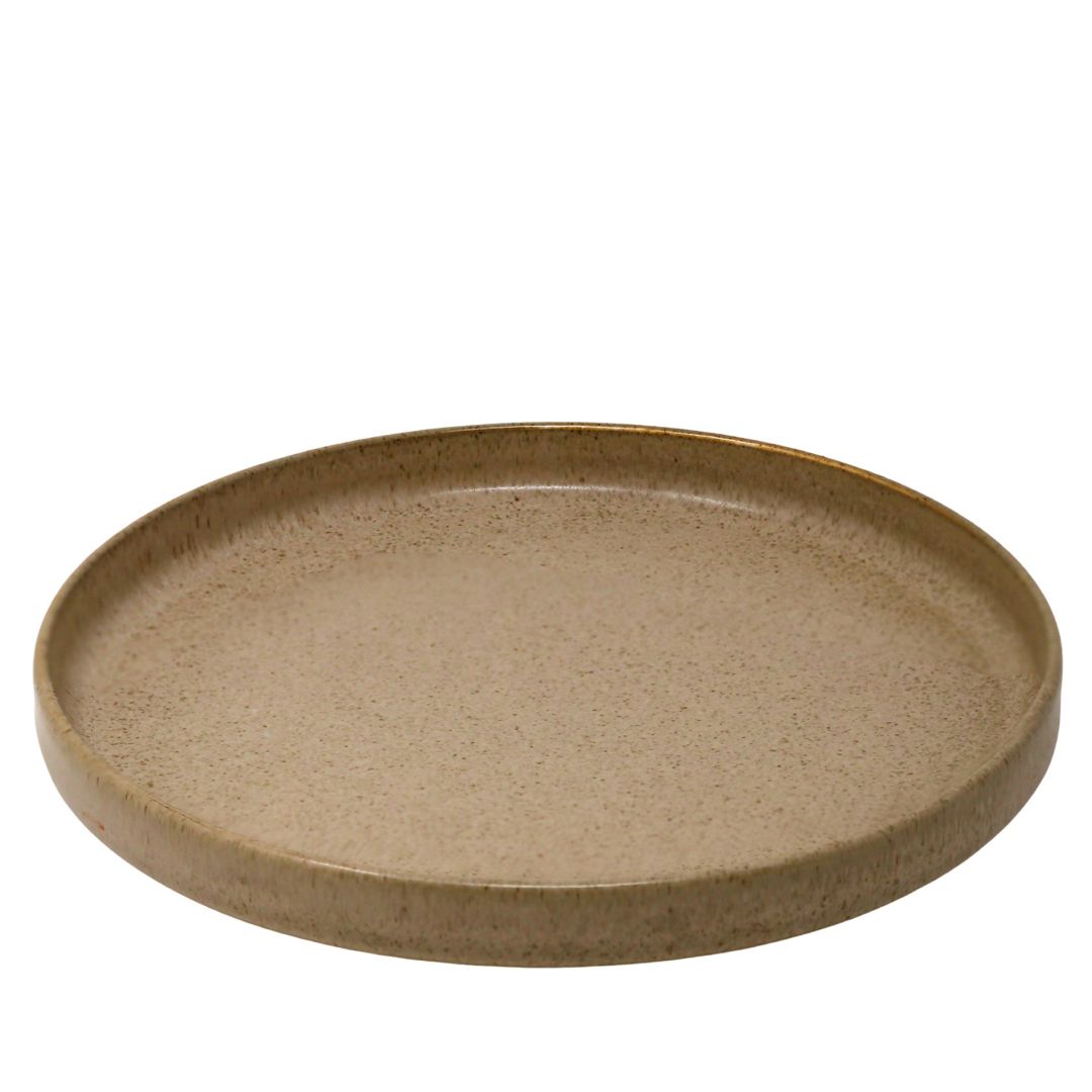 Assiette ronde 10,8" - Ellipse Obelisque