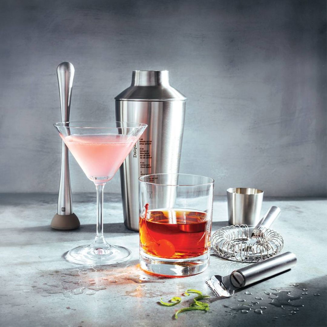 Ensemble à préparation de cocktail cinq pièces
