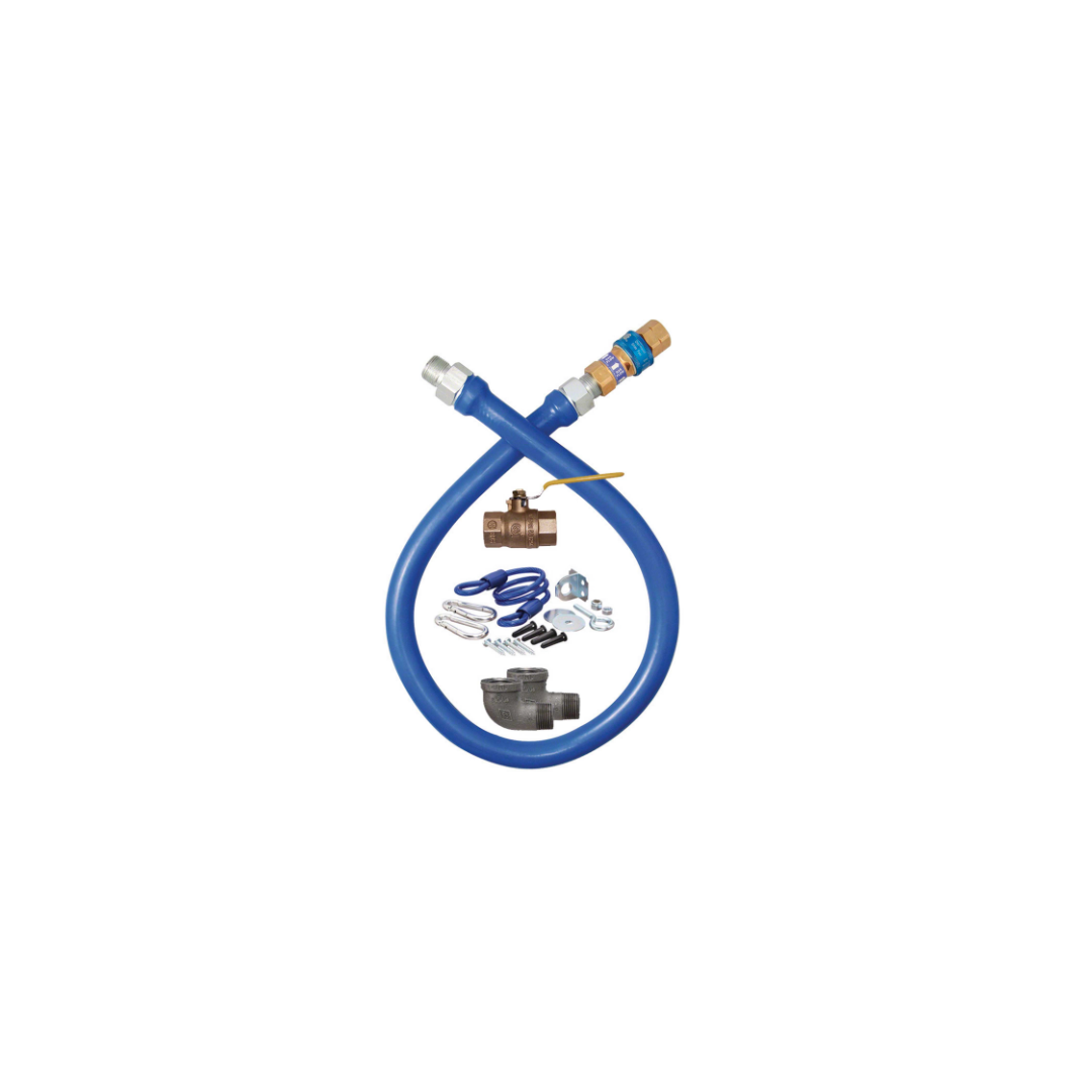 Ensemble de raccordement pour appareil au gaz 48" x 3/4"
