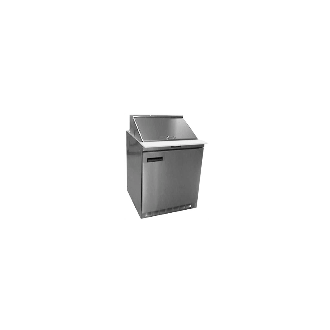 Table de préparation à salade réfrigérée 32" - 12 bacs