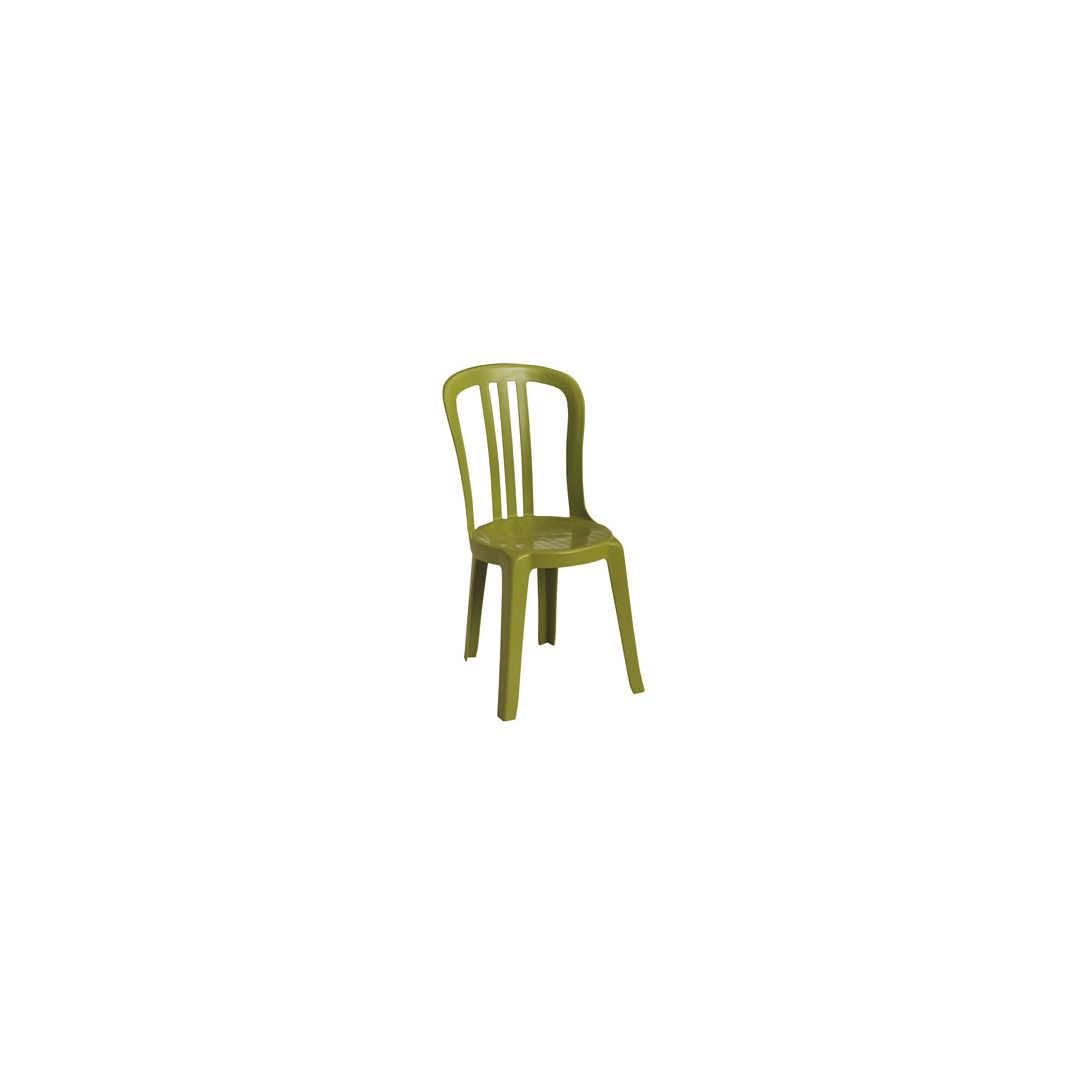 Chaise en résine Miami Bistro - Vert fougère