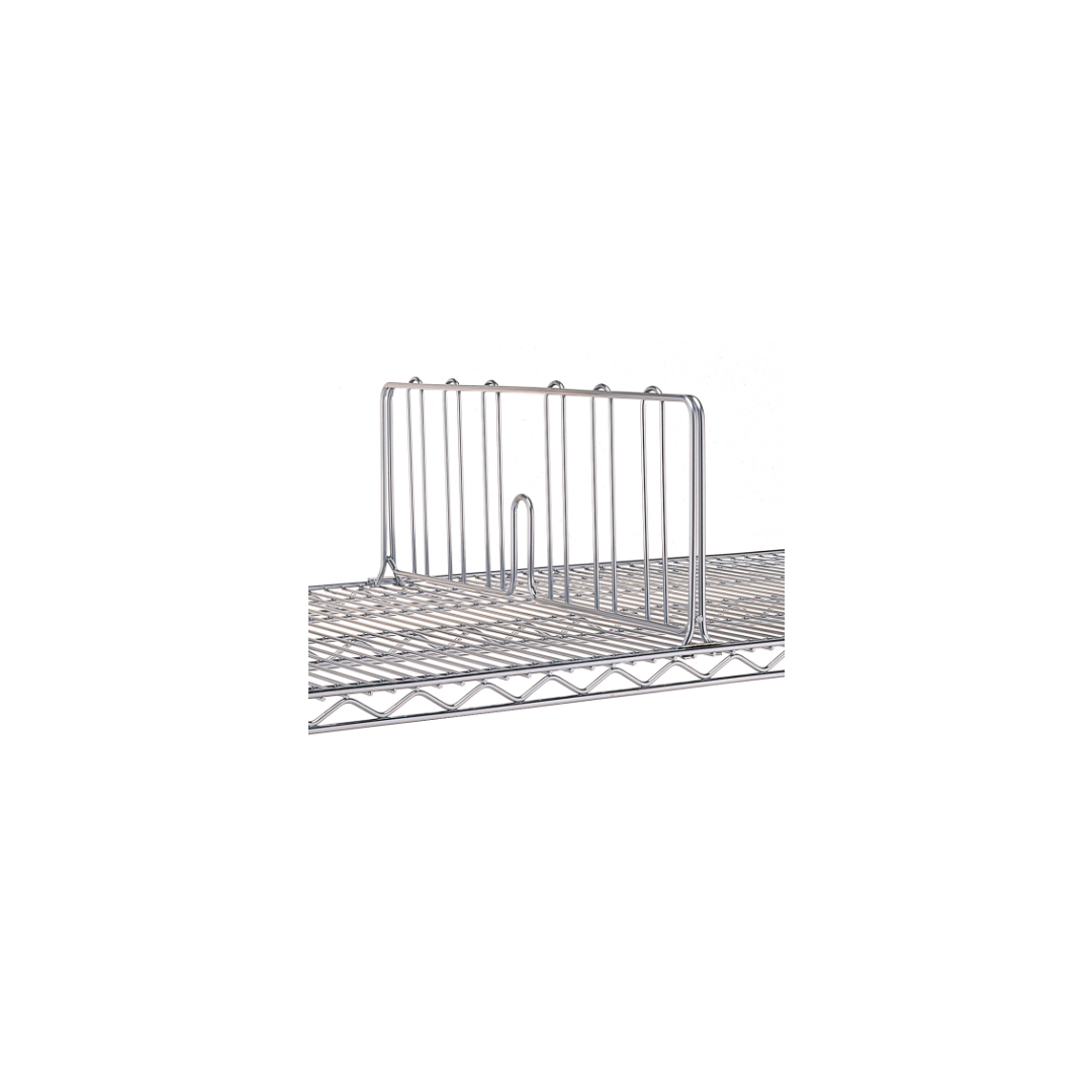 Diviseur à Tablette Erecta 12" - Chrome